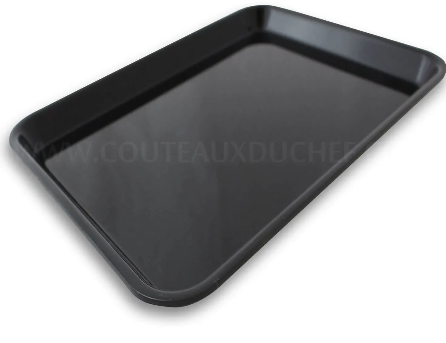 Plateau de présentation professionnel en Altuglas® noir - 56.5x27cm