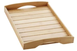 Plateau de service Point Virgule en bambou 48x33cm