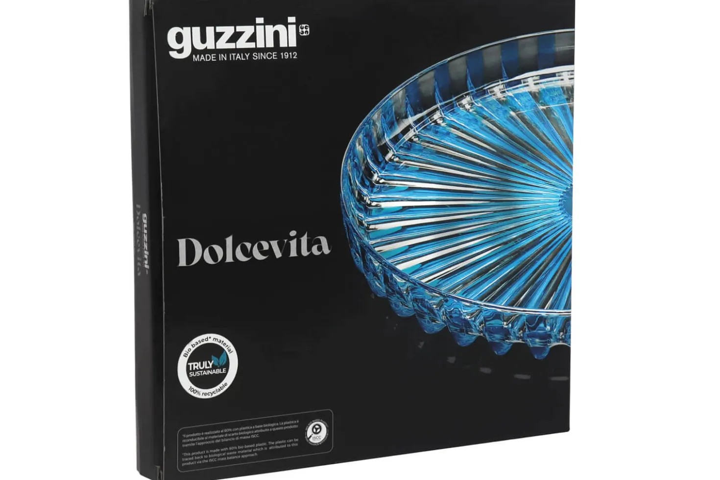 Plateau rond Guzzini Dolcevita en polymère biosourcé