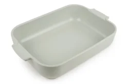 Plat four rectangle Peugeot Appolia en céramique vert sauge