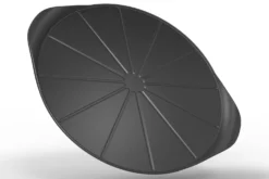 Plat à pizza Cookut Le Formidable graphite avec coupe-pizza et livret de recettes