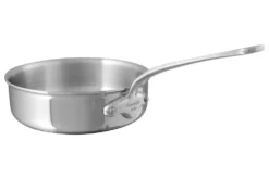 Plat à sauter Mauviel M'Cook tout inox avec poignée fixe compatible induction