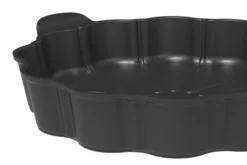 Plat à tarte Cookut Le Formidable avec coupe-tarte graphite