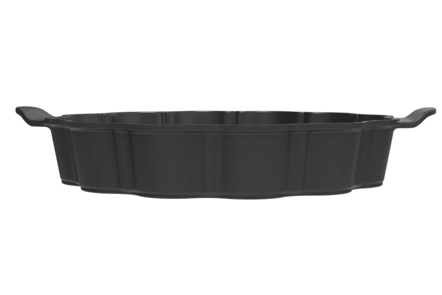 Plat à tarte Cookut Le Formidable avec coupe-tarte graphite