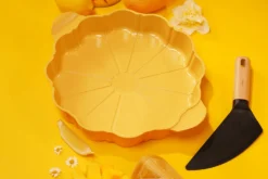 Plat à tarte Cookut Le Formidable avec coupe-tarte mangue - Édition limitée 2026