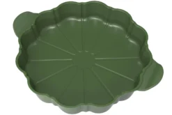 Plat à tarte Cookut Le Formidable avec coupe-tarte fougère