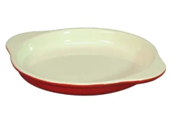 Plat à œuf rond en fonte émaillée - diamètre 16cm