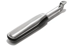 Éplucheur à légumes OXO Steel oscillant manche en inox et santoprène