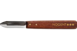 Éplucheur Nogent Classic simple tranchant en charme coloris merisier 16cm pour droitiers