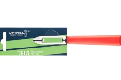 Éplucheur Opinel Les Essentiels + n°315 lame 6cm manche en polymère rouge