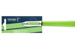 Éplucheur Opinel Les Essentiels + n°315 lame 6cm manche en polymère vert