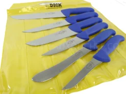 Pochette de 6 couteaux de boucher DICK ERGOGRIP acier NSF