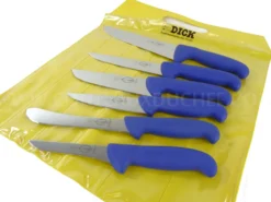 Pochette de 6 couteaux de boucher DICK ERGOGRIP acier NSF