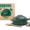 Poêle antiadhérente Cookut La Fabuleuse 8-en-1 canopée