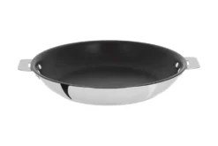 Poêle antiadhérente Cristel Casteline Exceliss amovible en inox 5 plis