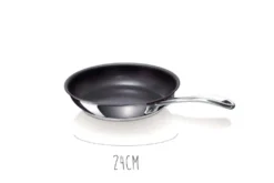 Poêle anti adhésive Beka Chef en inox