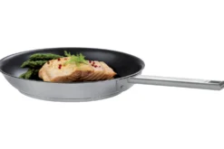 Poêle antiadhésive Cristel Strate Fixe en acier inox 18/10