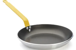 Poêle antiadhésive De Buyer Choc Classic HACCP jaune en aluminium