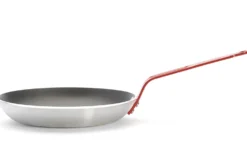 Poêle antiadhésive De Buyer Choc Classic HACCP rouge en aluminium
