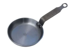 Poêle à blinis De Buyer Minéral B Element en fer 12cm