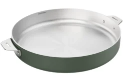 Poêle Cookut La Merveilleuse 28cm en acier inoxydable Steel Green®