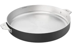 Poêle Cookut La Merveilleuse 28cm en acier inoxydable Steel Green®