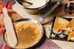 Poêle à crêpes De Buyer Minéral B Element en fer 30cm
