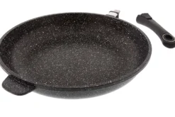 Poêle en fonte Pradel Excellence Premium 32cm façon pierre tous feux/ induction