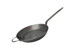 Poêle à frire ronde De Buyer Minéral B Element en fer 32cm