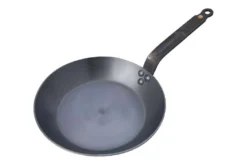 Poêle à frire ronde De Buyer Minéral B Element en fer 20cm