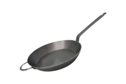 Poêle à frire ronde De Buyer Minéral B Element en fer 36cm