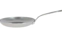 Poêle à omelette De Buyer Mineral B Pro 28cm en acier et poignée en fonte d'inox