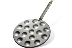 Poêle à poffertjes 16 places De Buyer Mineral B Element en fer 27cm