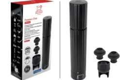 Pompe de Conservation Peugeot Preserve Duo double fonction vin & effervescent + 3 bouchons