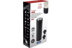 Pompe à vide automatique Peugeot Preserve Electric en ABS noir 14cm + 2 bouchons