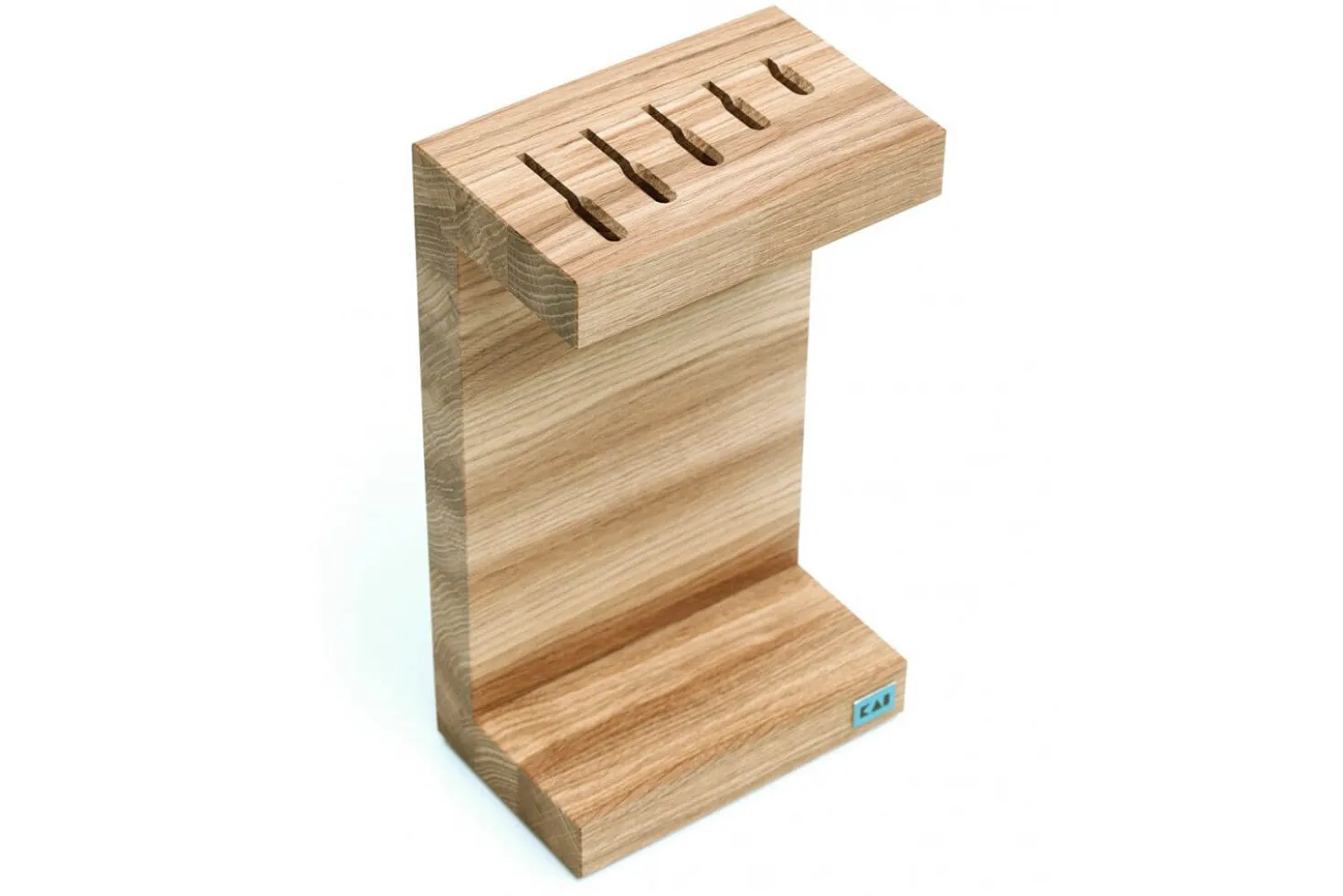 Porte couteaux KAI en chêne pour 5 couteaux de cuisine