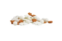 Pot décors sucrés Scrapcooking Blanc et or 55g