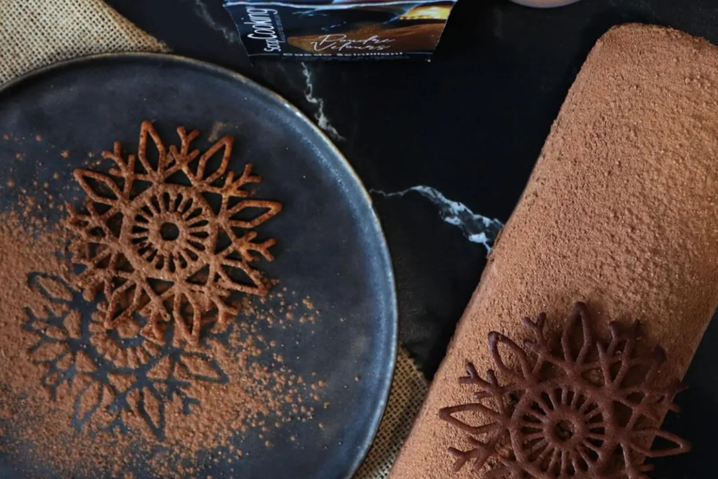 Poudre de velours Scrapcooking pour gâteaux