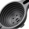 Presse-agrumes Gefu Lemon Pro en acier inox et polymère anthracite