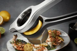 Presse-agrumes Gefu Lemon Pro en acier inox et polymère anthracite