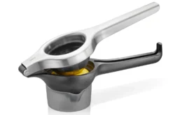 Presse-agrumes Gefu Lemon Pro en acier inox et polymère anthracite