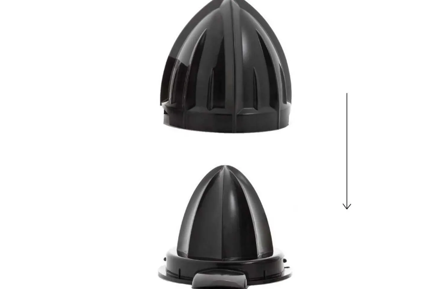 Presse-agrumes WMF Stelio avec 2 cônes de pressage