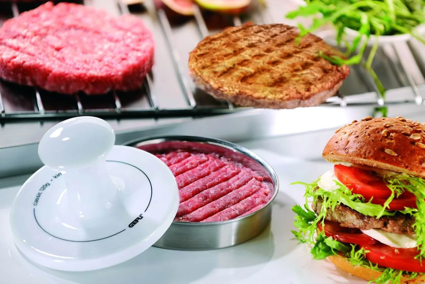 Presse à steak haché et hamburger Gefu Spark