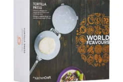 Presse à tortilla Kitchen Craft World of Flavours 28 x 28 x 18 cm