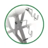 Rack de rangement latéral pour chariot Big Green EGG 2XL, XL, Large, Medium, et Small