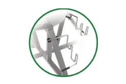 Rack de rangement latéral pour chariot Big Green EGG 2XL, XL, Large, Medium, et Small