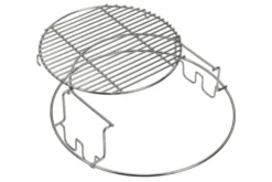 Rack multi-niveau avec grille ronde inox pour Big Green Egg XLarge