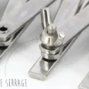 Rouleau multicoupe métal simple 7 roulettes lisses acier inox