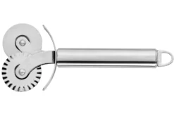 Roulette double à pâtisserie Cristel POC en acier inoxydable 16cm