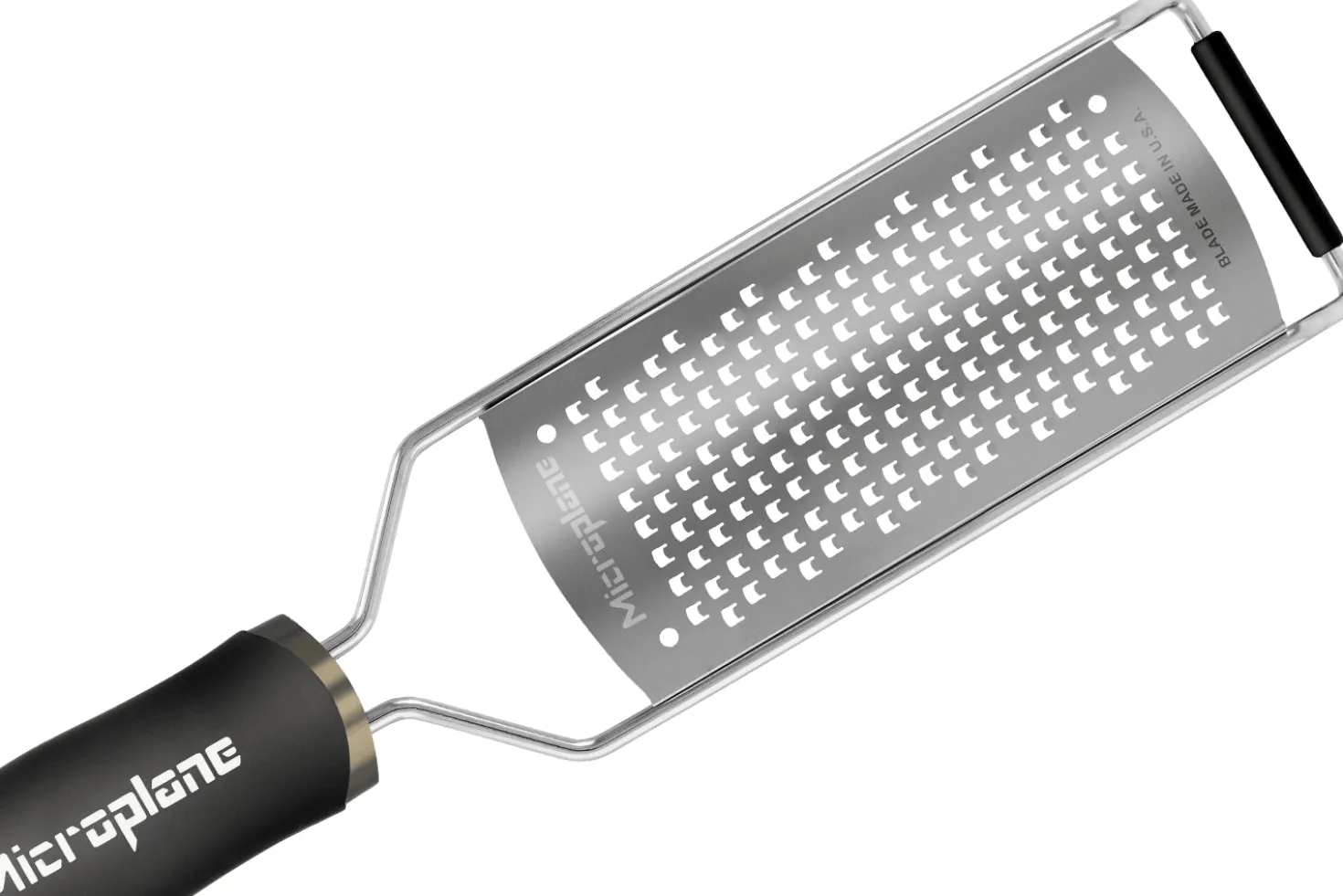 Râpe Microplane Gourmet gros grains manche noir
